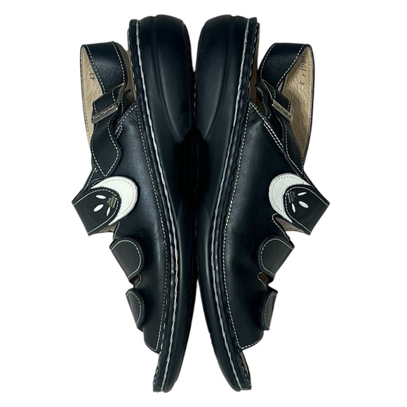 Finn Comfort Women’s black and white 
Saloniki sandals Size 12-12.5 EU 43 - Picture 8 of 12